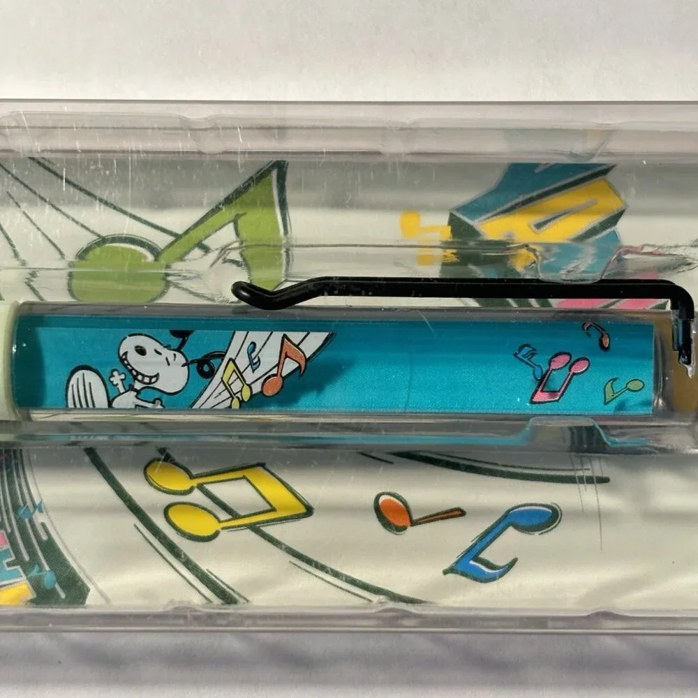 Peanuts Snoopy Floaty Pen Universal Studios Japan Comic Music Dance Party Promo